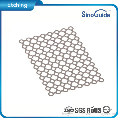 Precision Metal Parts Photochemical Etching Photoetched Titanium Implant Mesh